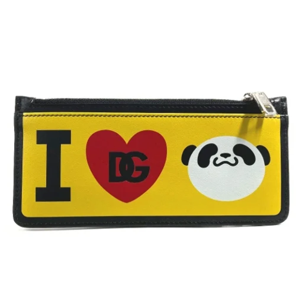 Dolce & Gabbana Pre-owned Leather wallets Multicolor Heren
