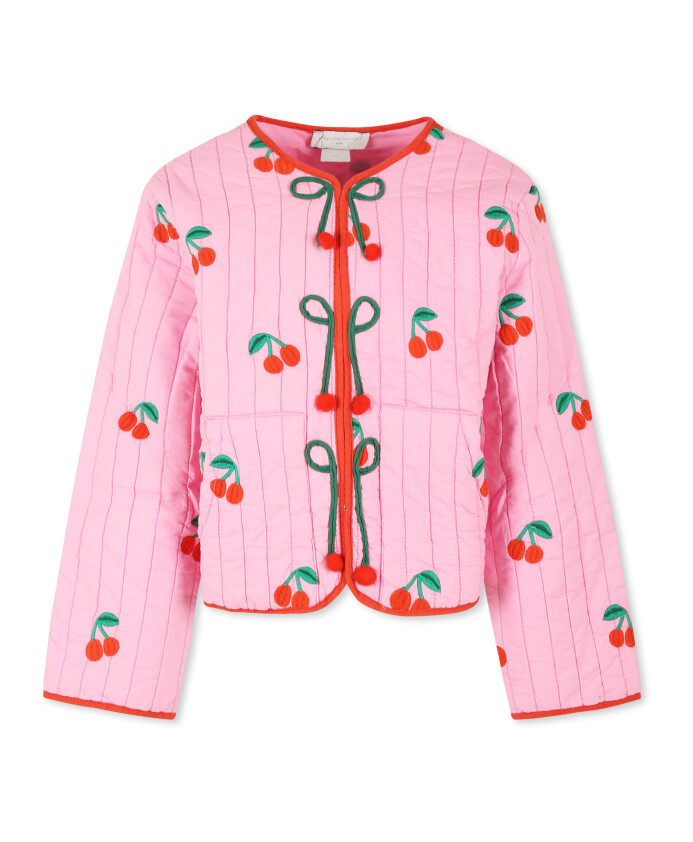 veste-matelassee-rose-brodee-de-cerises