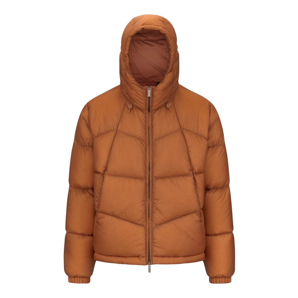K-Way Herr Orange Jackor M, Lätt Ripstop Quill Thermo Jacka