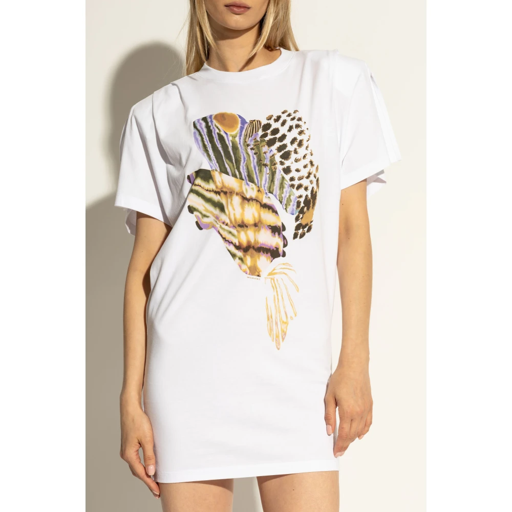 Isabel Marant Étoile T-shirt `Eabine` White Dames