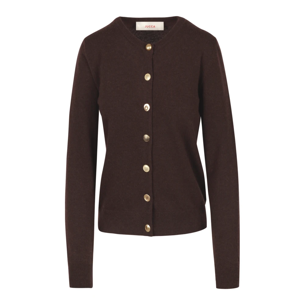 Jucca Stijlvolle Jas voor Vrouwen Brown Dames