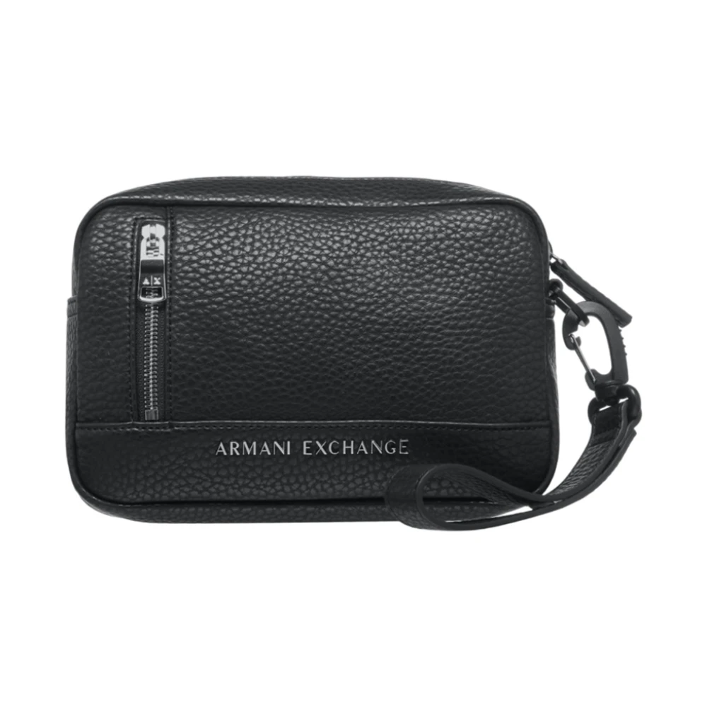 Armani Exchange Tas met ritssluiting Black Heren
