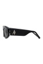 elegant-black-silver-oval-sunglasses