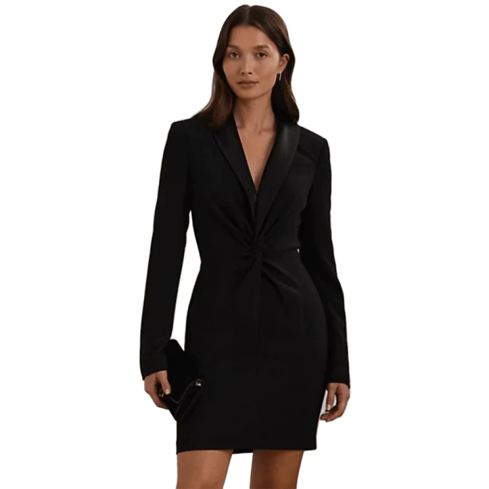 Ralph Lauren Zeenai Cocktailjurk Black Dames