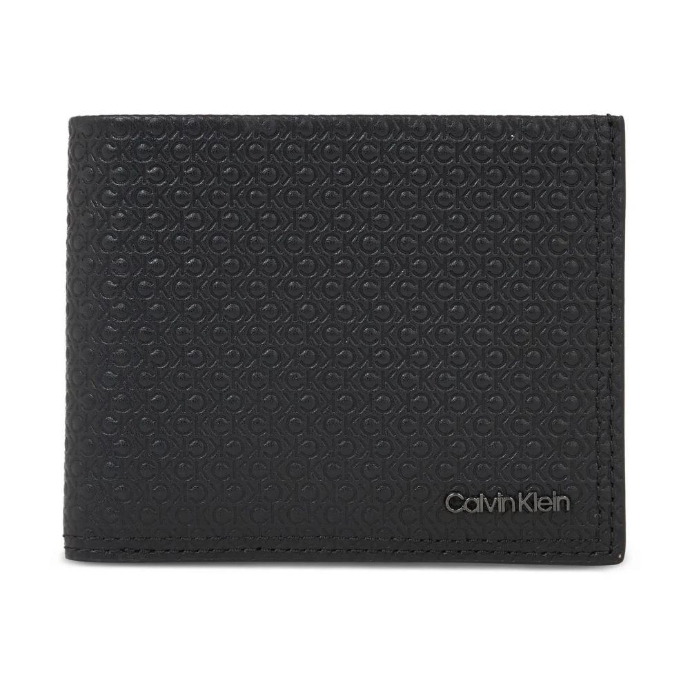 Calvin Klein Men's Black Wallets & Cardholders, One Size, Wallet