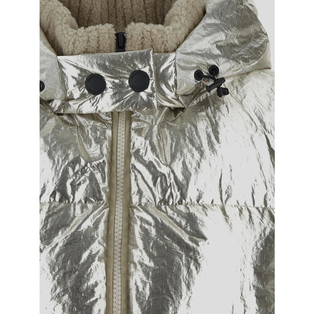Moncler Nylon Trevelin Jas Gray Dames