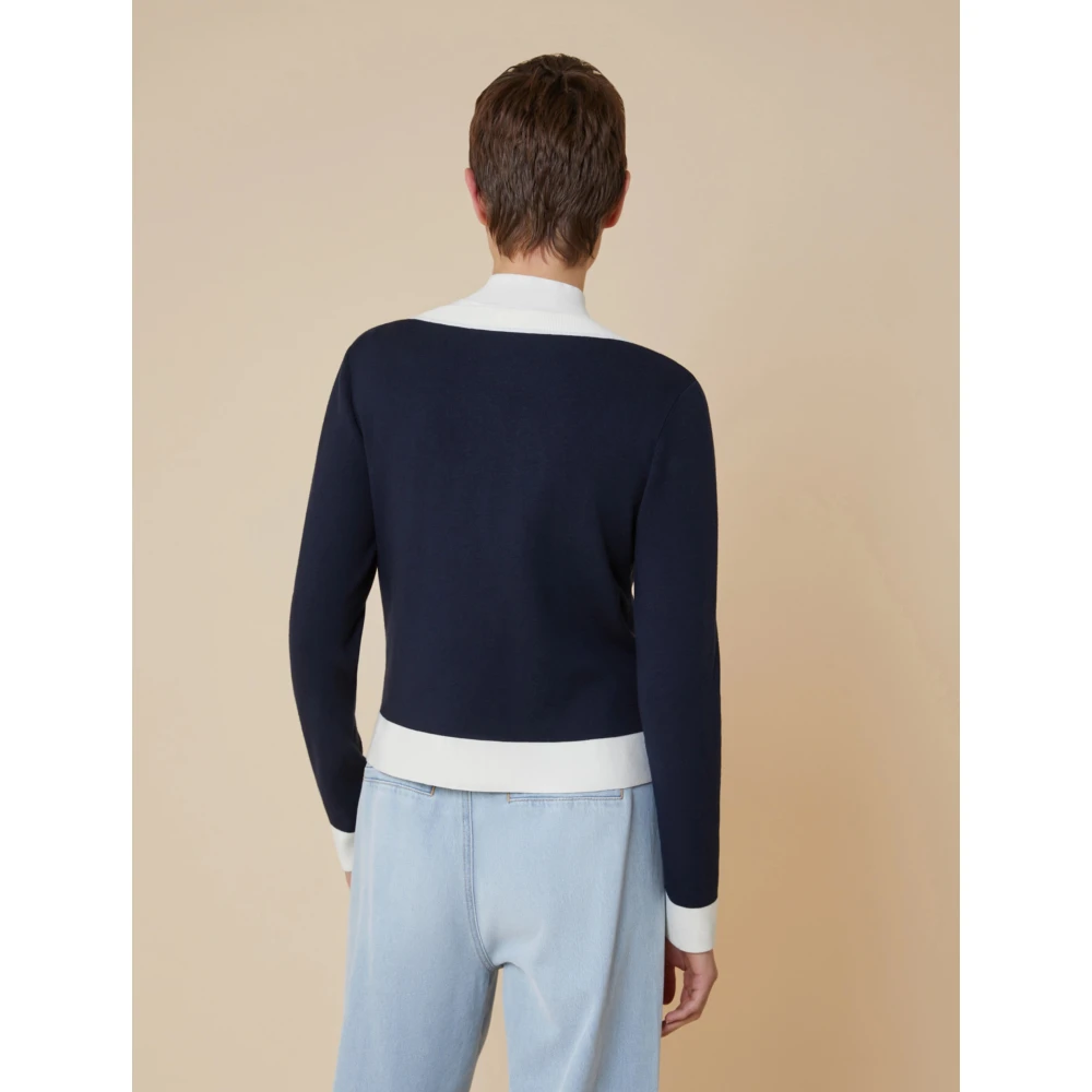 Pennyblack Boxy Fit Cardigan Art. Dacia Blue Dames