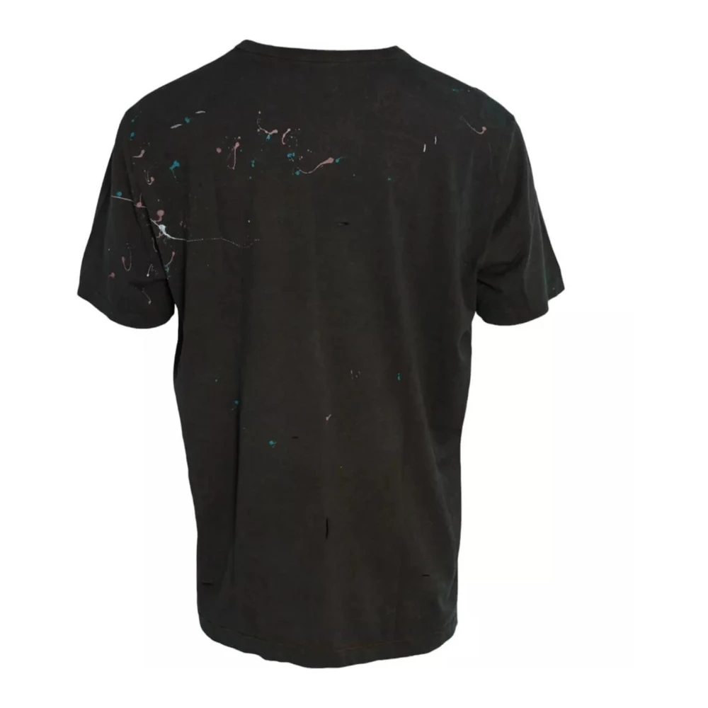 Dolce & Gabbana Logo Detail Katoenen T-shirt Gray Heren