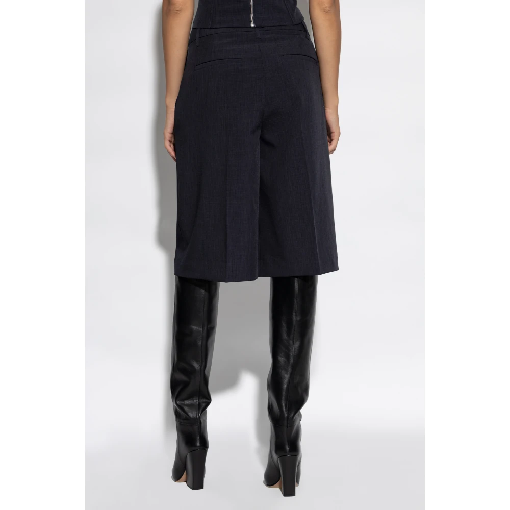 Birgitte Herskind Geplooide Bermuda shorts Maxime Gray Dames