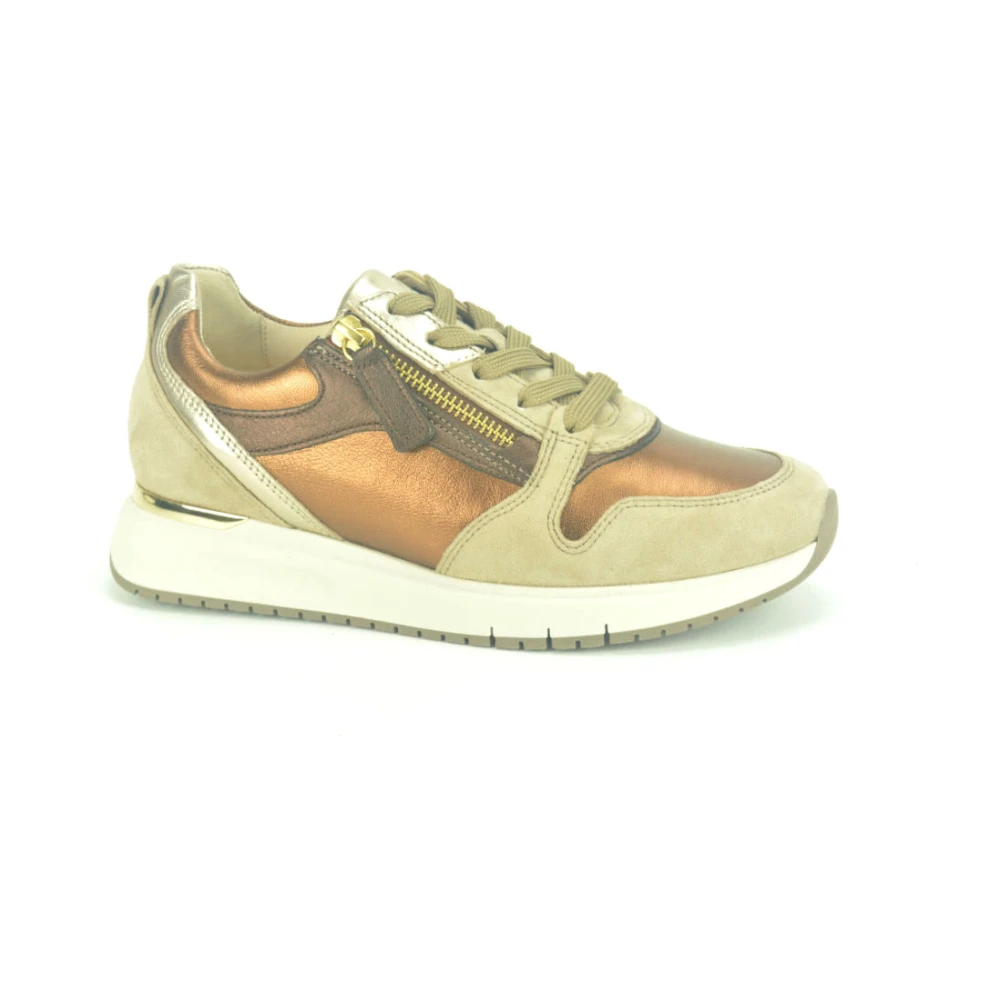 Gabor Koperen Runner Tiret Sneakers Dames Schoenen Beige