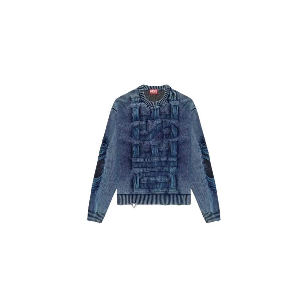 Diesel Uomo Blu Maglie, M, New,