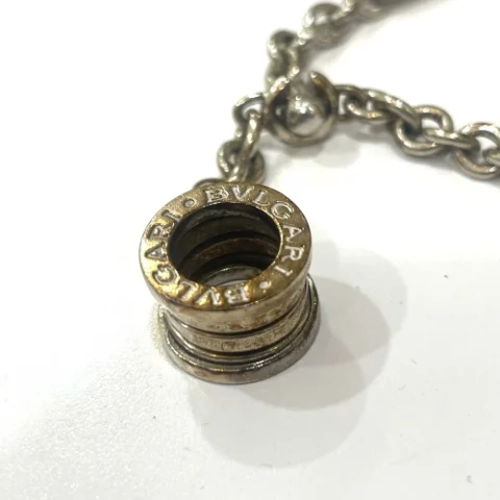 Bvlgari Vintage Pre-owned Silver key-holders Gray Dames
