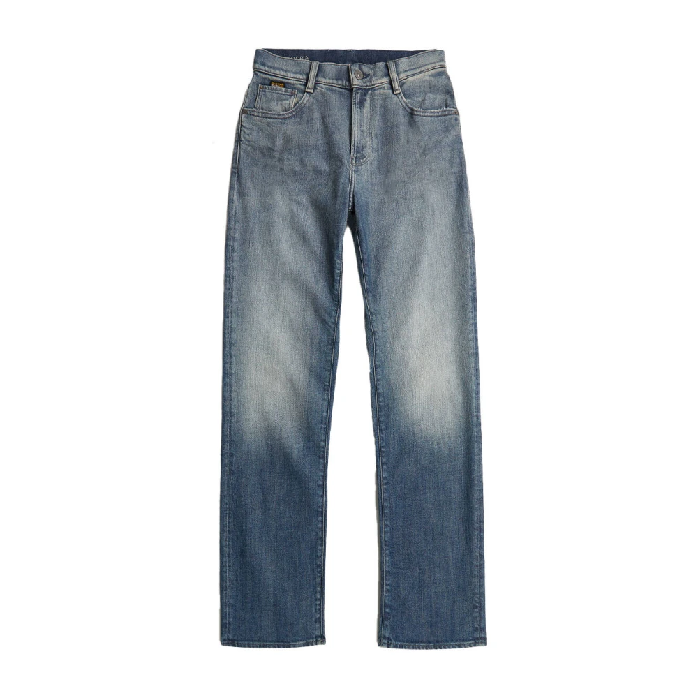 G-Star High Straight Jeans voor Vrouwen Blue Dames