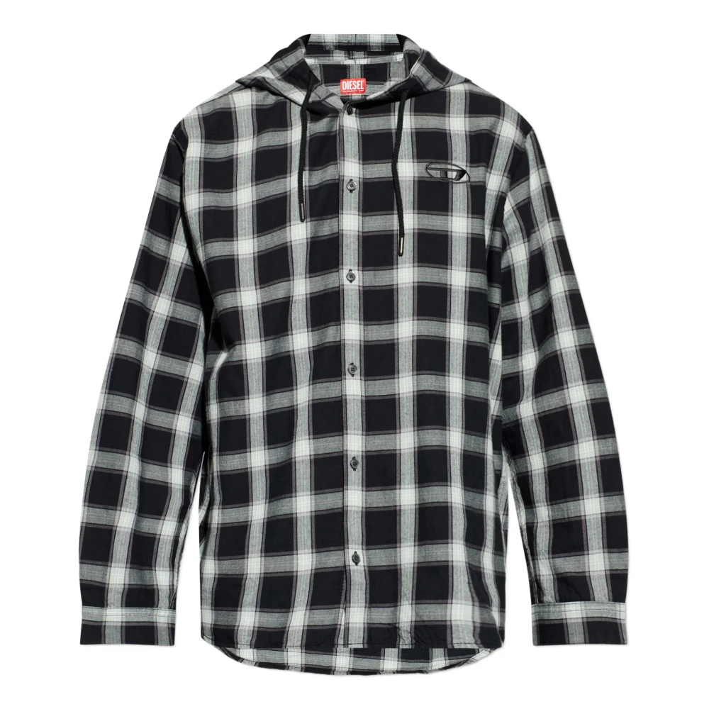 Diesel Uomo Nero Magliette, M, New,