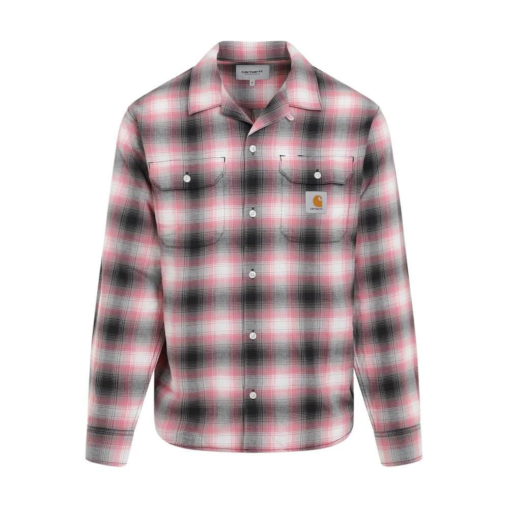Carhartt WIP Charm Pink Blanchard Shirt Multicolor Heren
