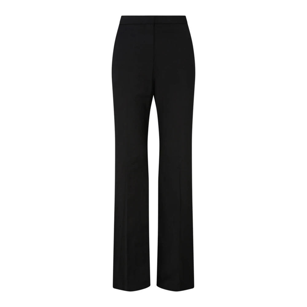 Givenchy Women's Black Flared Trousers - Wide Trousers - Xs - Trousers