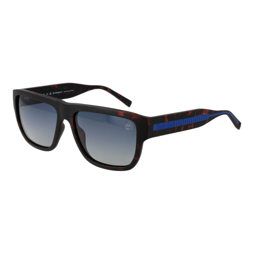 Timberland Men's Black Brown Stainless Steel Sunglasses Polarized Gradient - Sunglasses - One Size - Accessories