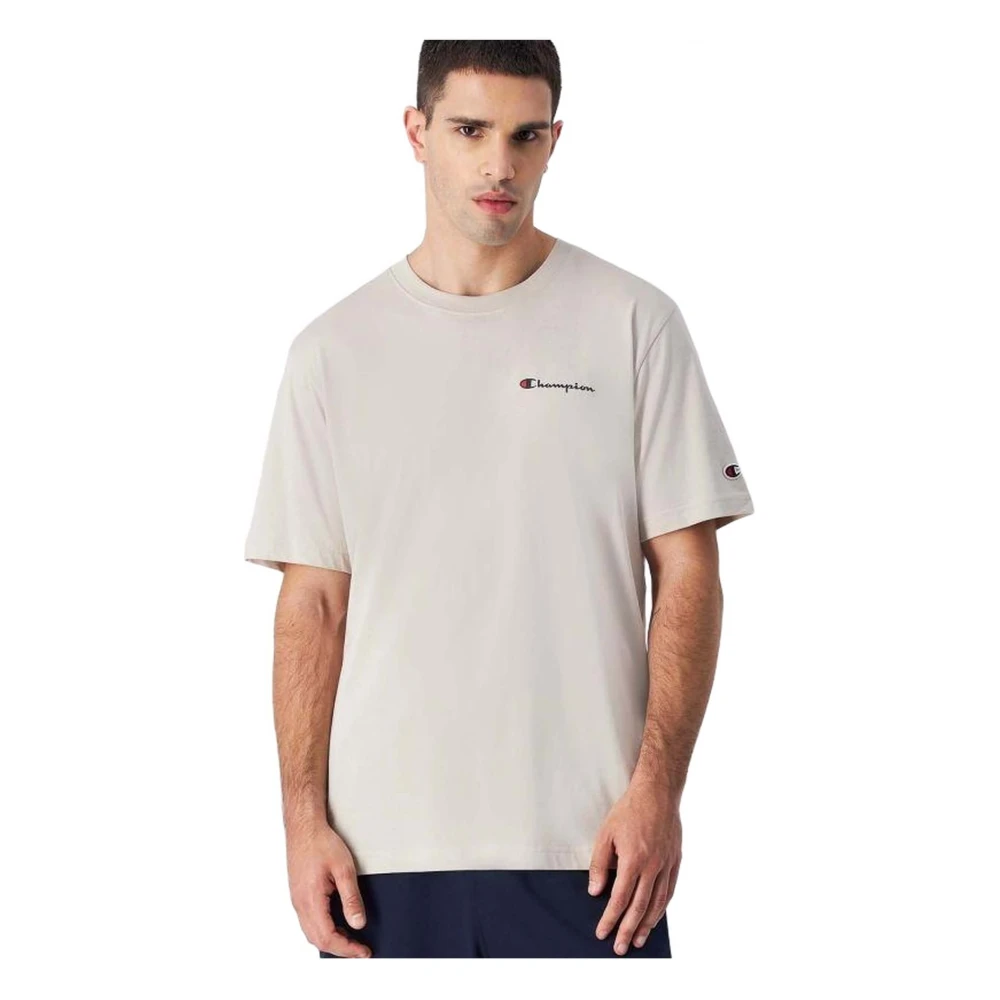 Champion T-shirt Beige Heren