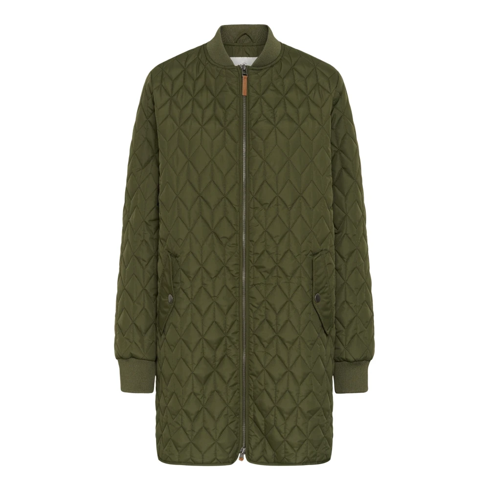 Kaffe Damen Vert Lange Daunenjacke Lelia - Bild 2