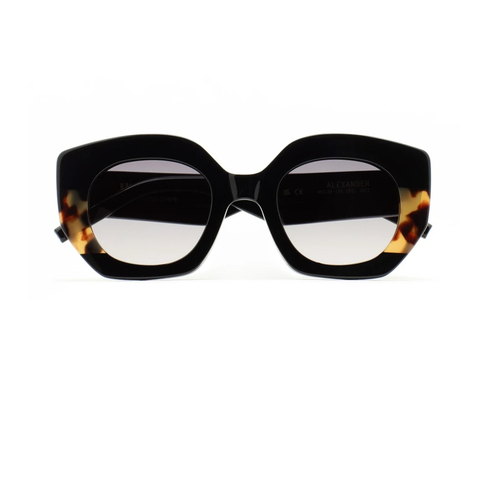 Kaleos Women's Black Sunglasses, 49 Mm, Alexander 001 Sunglasses