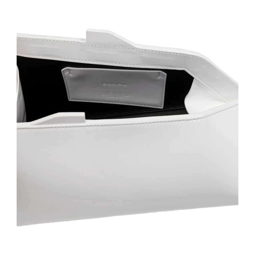 The Attico Clutch `8.30 PM` White Dames