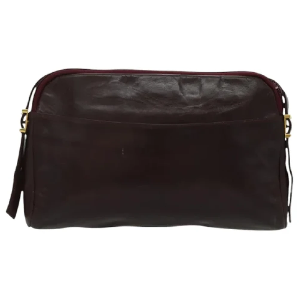 Givenchy Pre-owned Leather shoulder-bags Red Dames