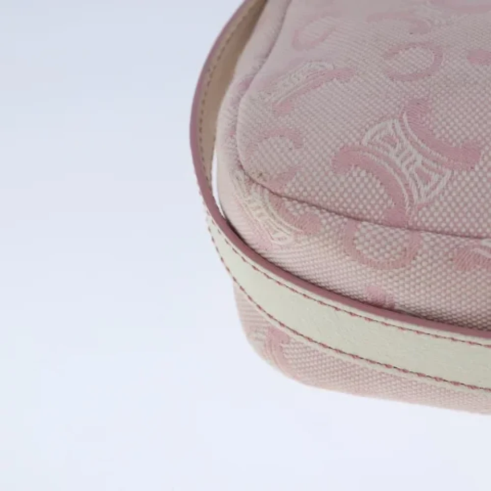 Celine Vintage Pre-owned Canvas celine-bags Pink Dames