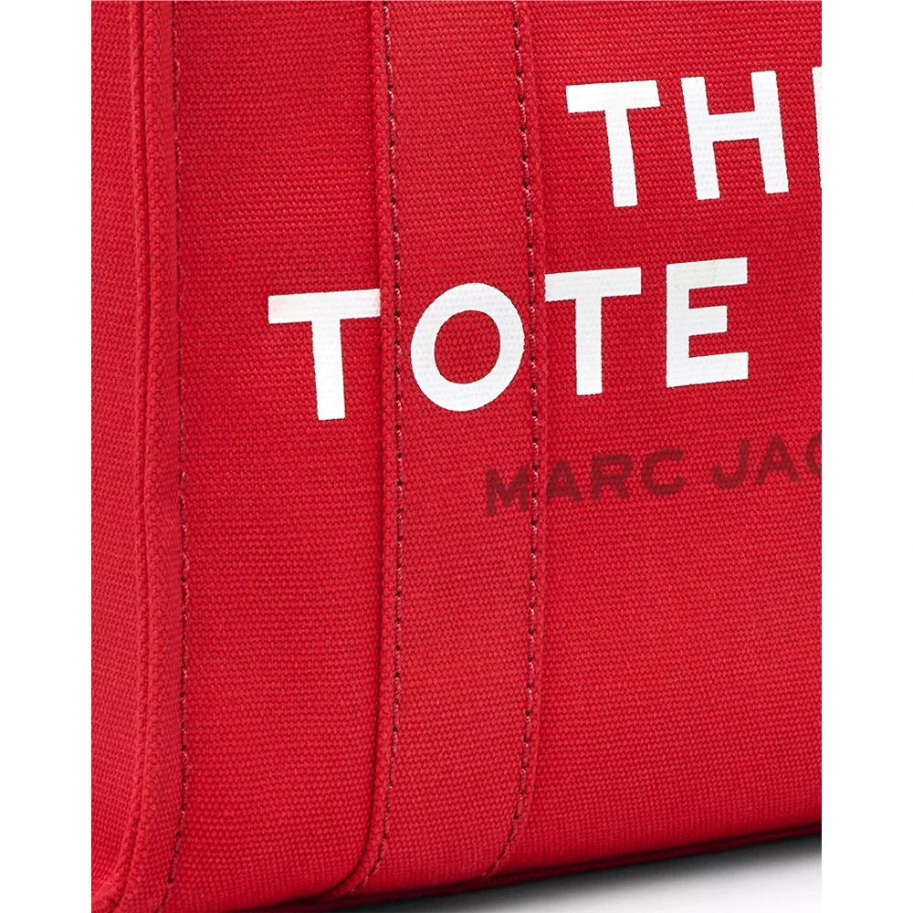 Marc Jacobs Rode Katoenen Tote Red Dames