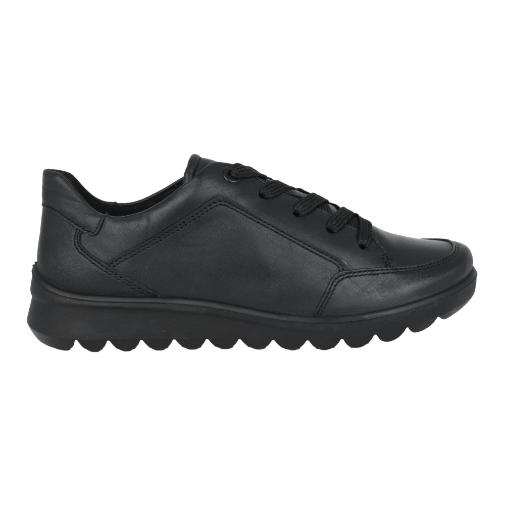 ara Wijde Pasvorm Dames Sneaker – Dames Schoenen Zwart