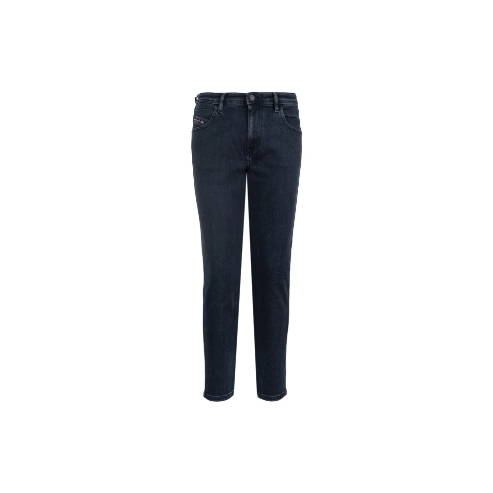 Diesel Women's Blue Slim-Fit Jeans,, Button And Zipper Jeans W31