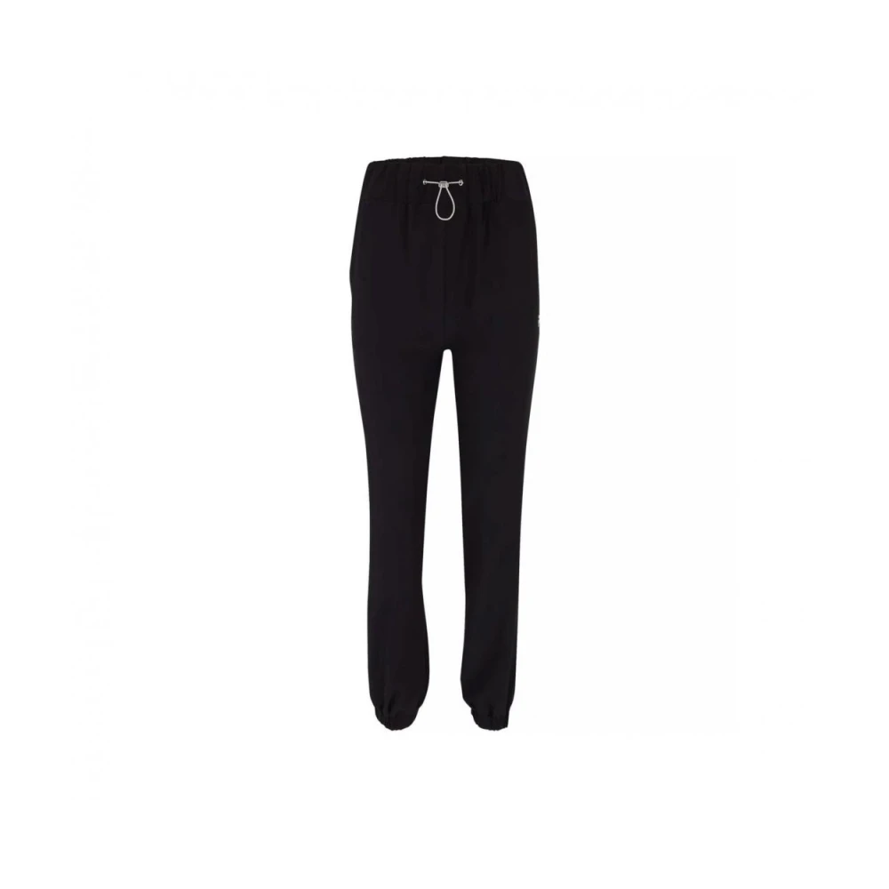 Fila Hoge taille polyester joggers Black Dames