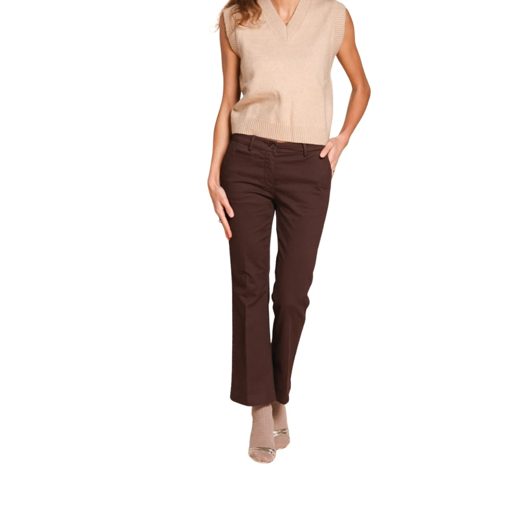 Mason's Damen Braun Hosen, 2XSgröße: