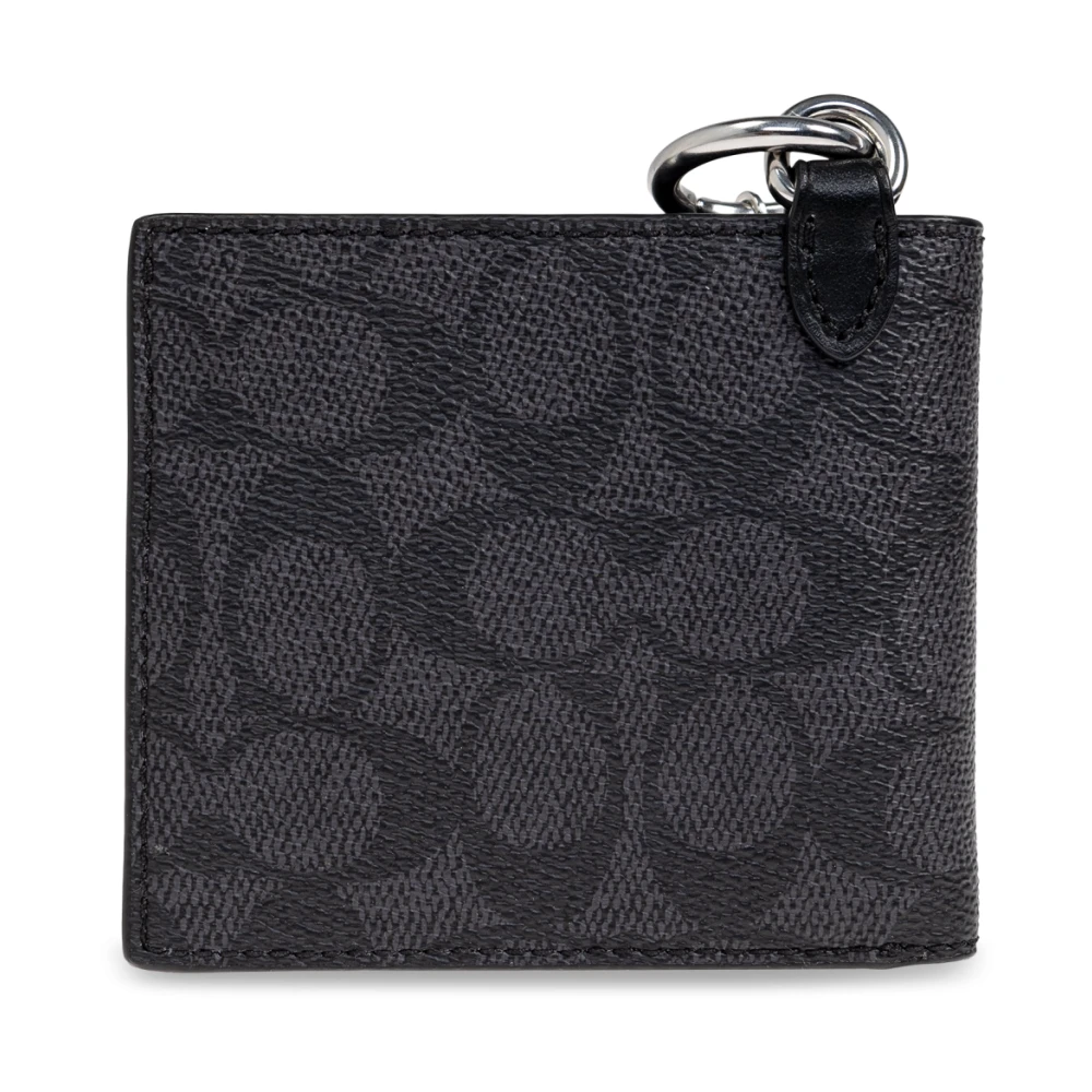 Coach Portemonnee met ketting Black Heren