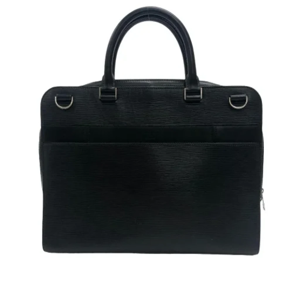 Louis Vuitton Vintage Pre-owned Leather louis-vuitton-bags Black Heren