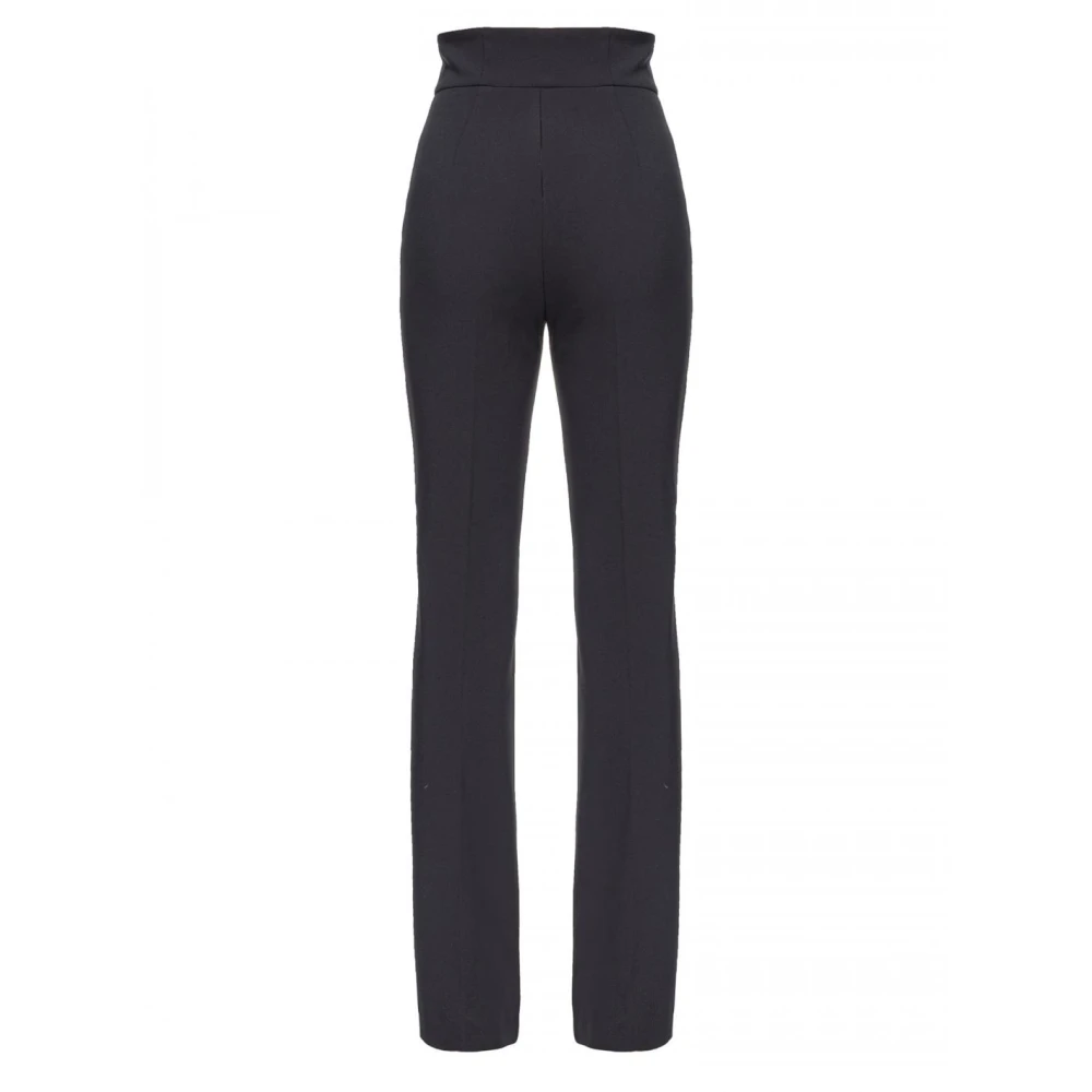 pinko Polyester Broek Black Dames