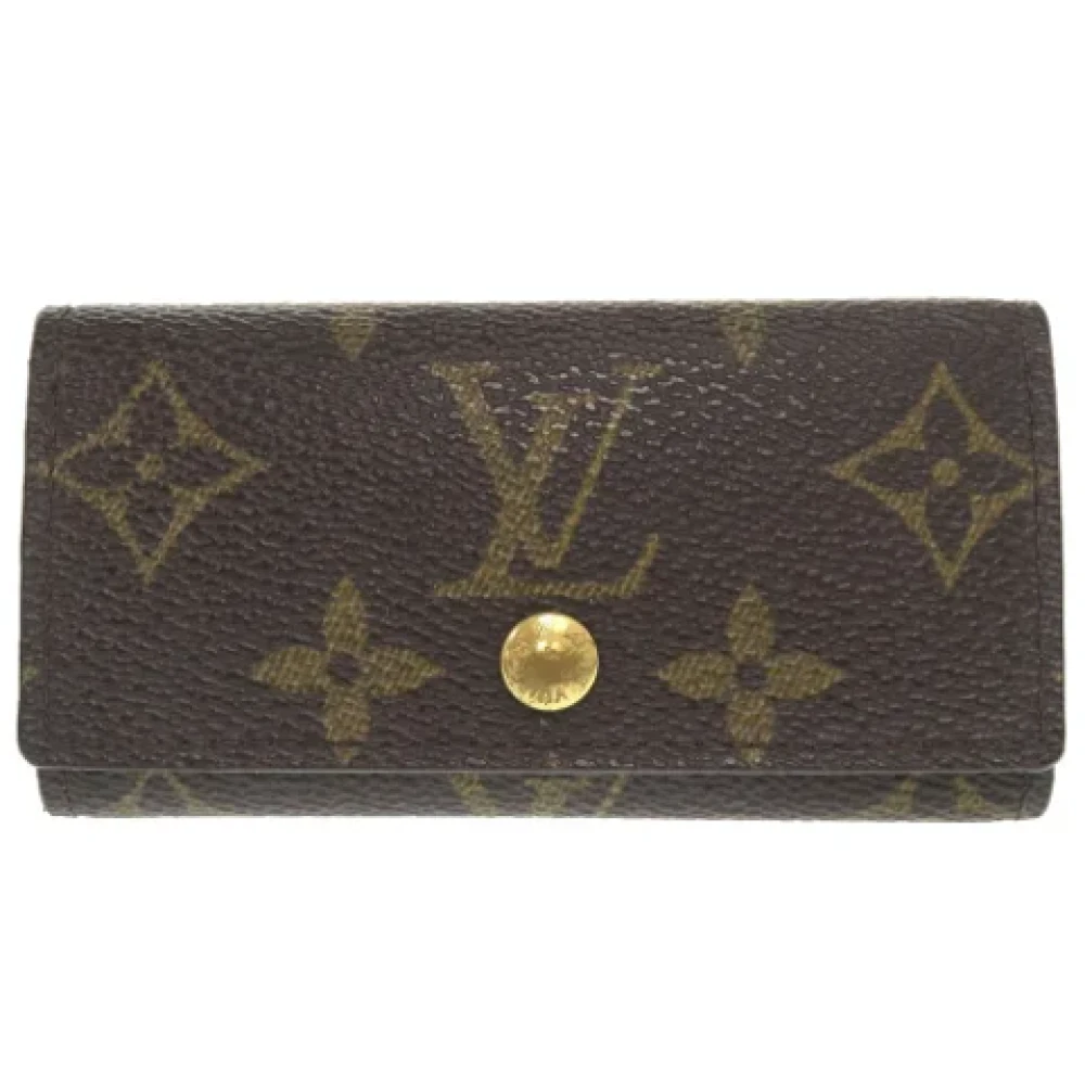 Louis Vuitton Vintage Pre-owned Canvas key-holders Brown Dames