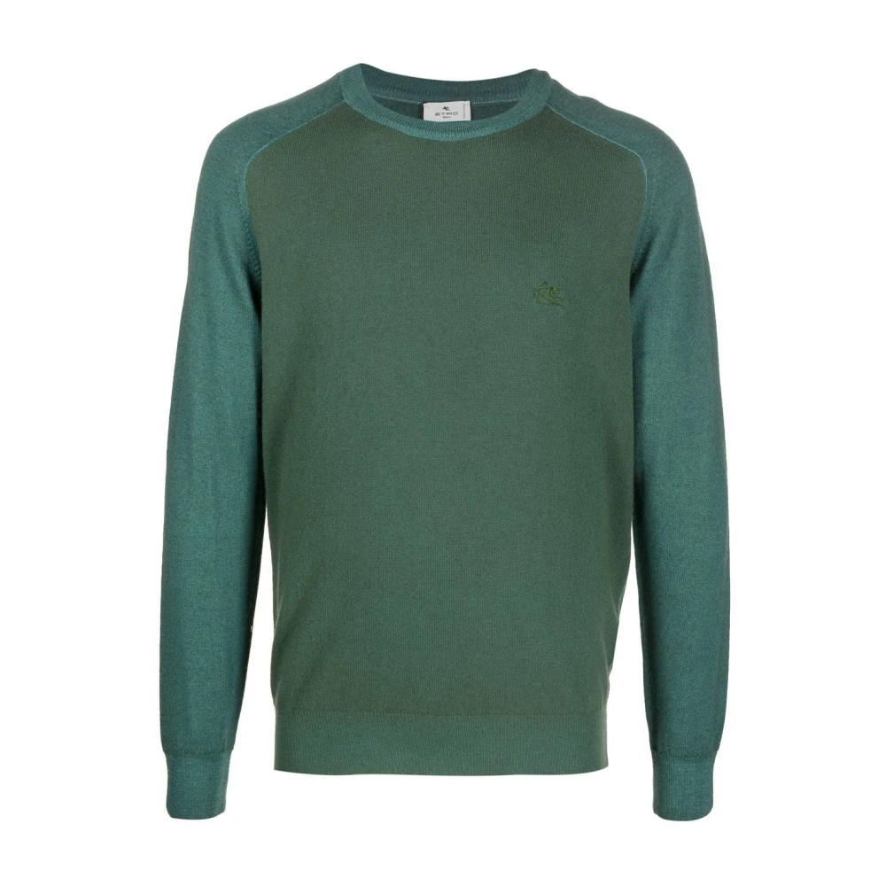 ETRO Sweatshirts Green Heren