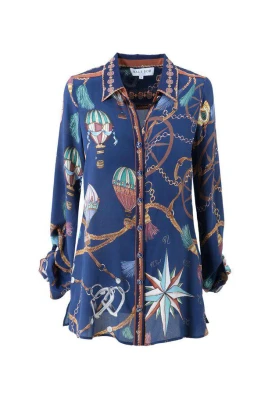 Nautisk Bob Blus Cleo