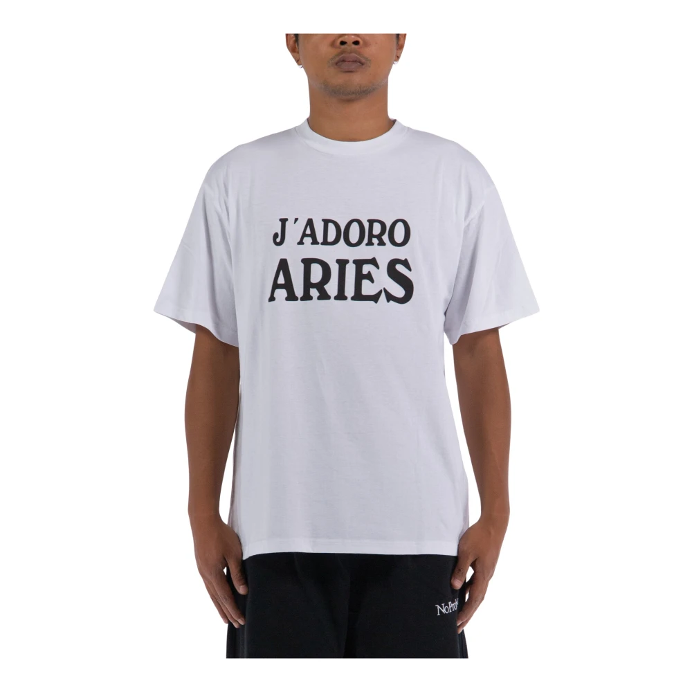 Aries Adore T-Shirt White Heren