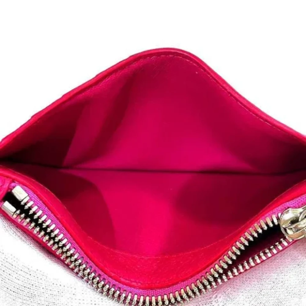 Balenciaga Vintage Pre-owned Leather wallets Pink Dames