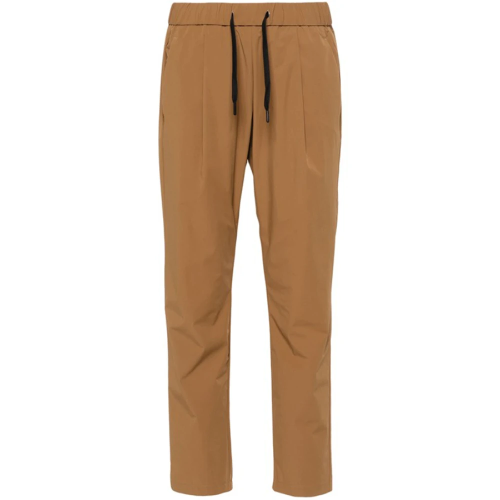 Herno Slim-fit Trousers Brown Dames