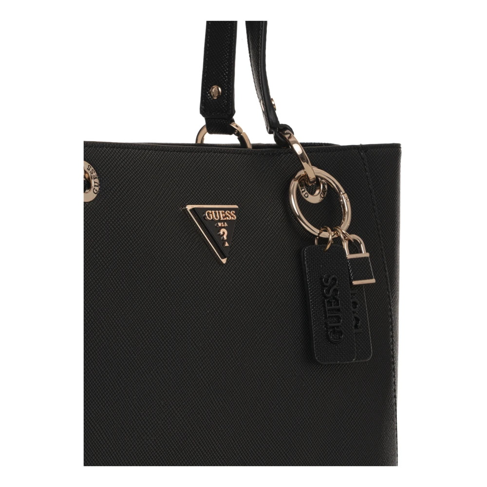 Guess Noelle Schoudertas met Afneembare Hanger Black Dames