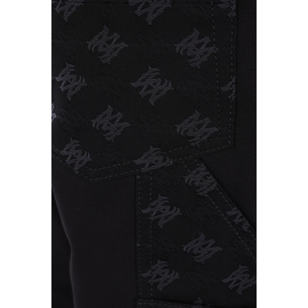 Amiri Carpenter Denim Broek Black Heren