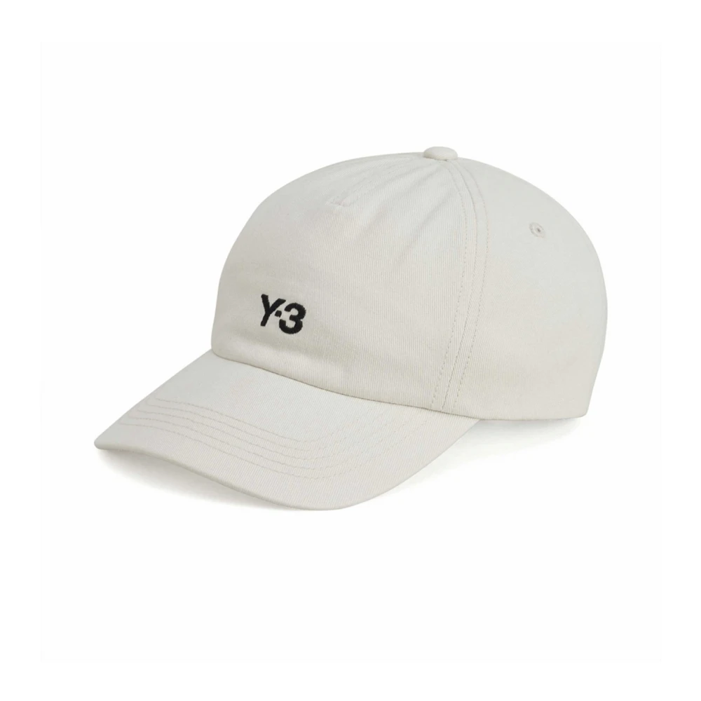 Y-3 Baseballpet met logo Beige