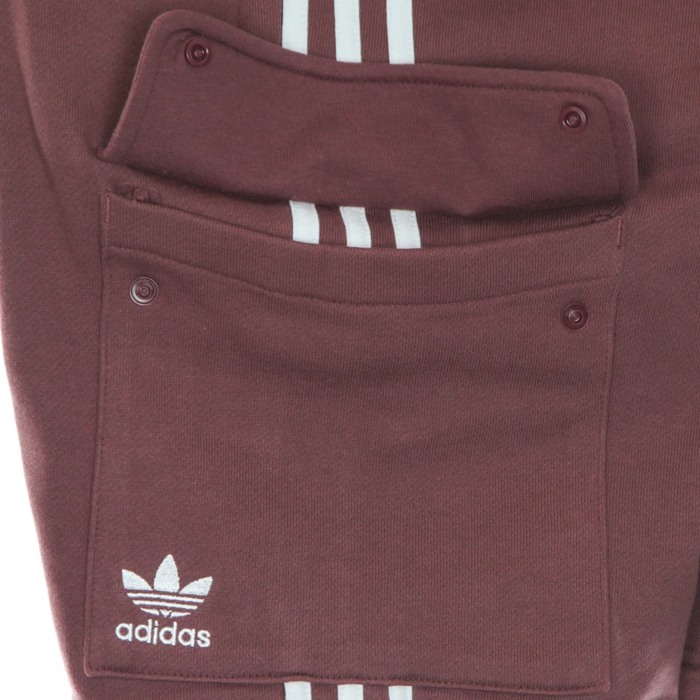 Adidas Cargo Shorts Lichtgewicht Trainingspak Stijlvol Red Heren