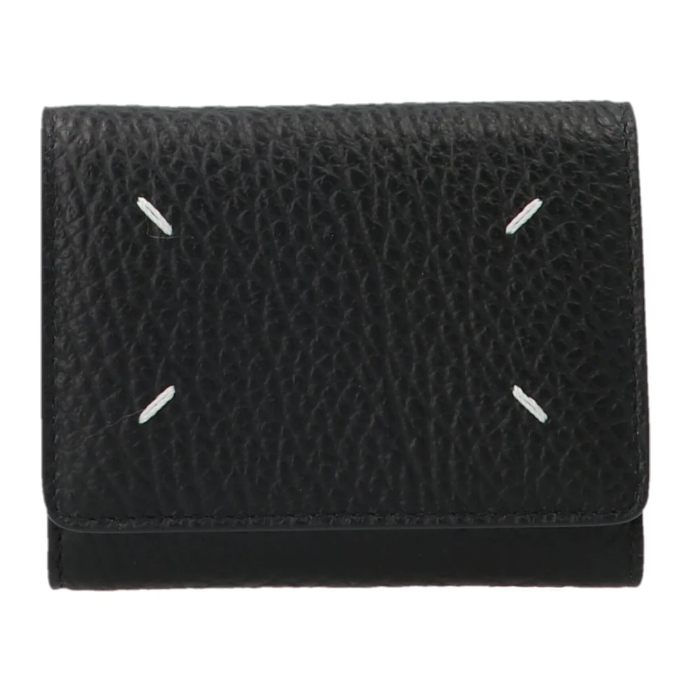 Maison Margiela Unisex Black Four Stitches Wallet