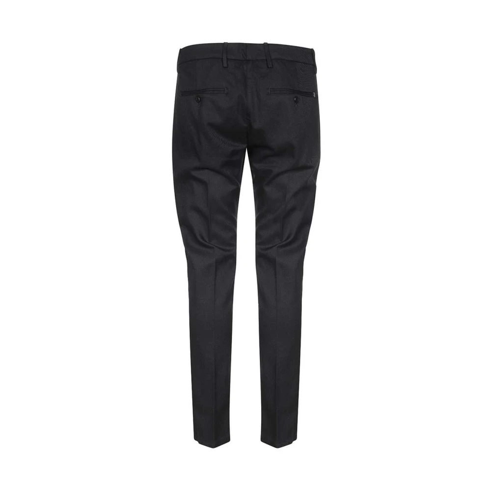 Dondup Klassieke Wollen Broek Blue Heren