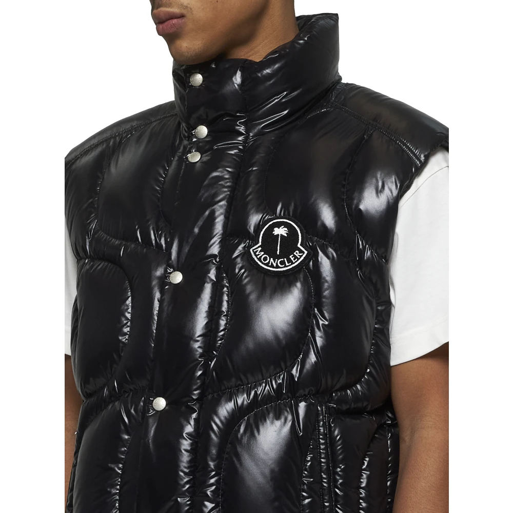 Moncler Zwarte Winterjassen Black Heren