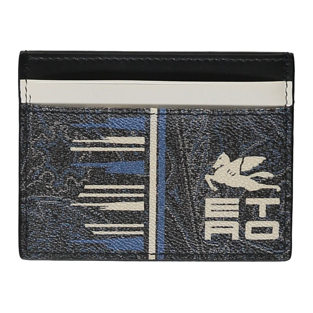 ETRO Stijlvolle Kaarthouder met Logoprint Multicolor Dames