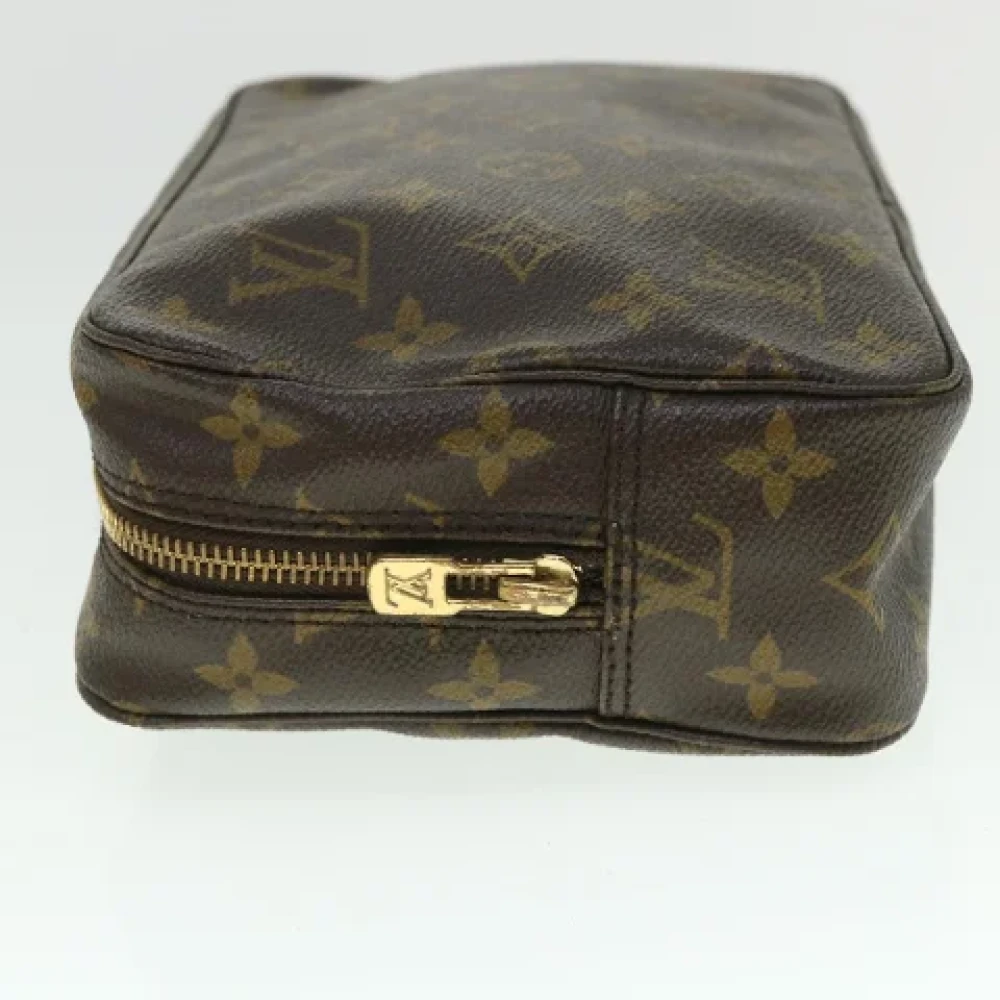 Louis Vuitton Vintage Pre-owned Canvas clutches Brown Dames